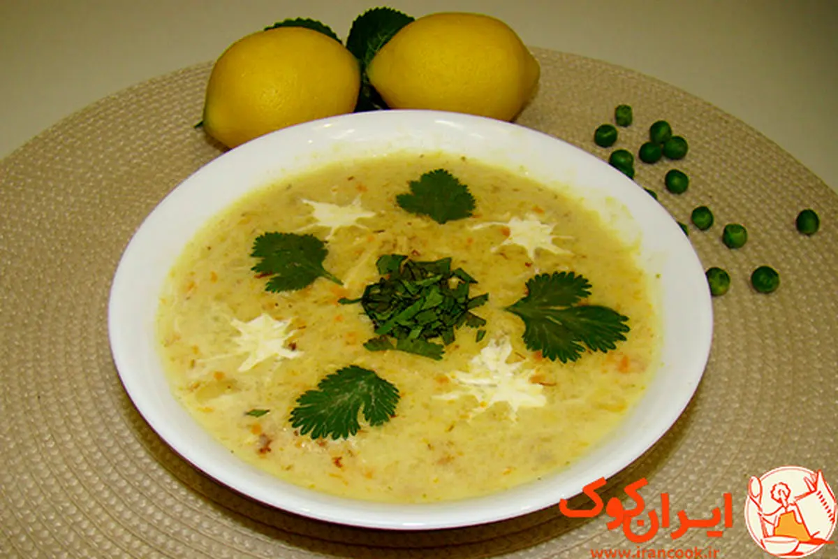 سوپ شیر معروف ترین سوپ ایرانی