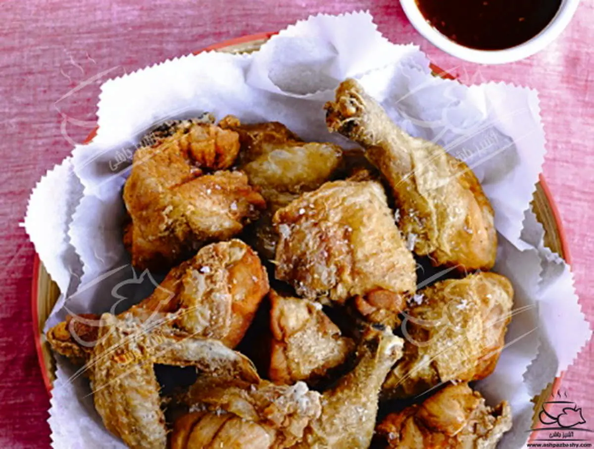طرز تهیه مرغ کنتاکی سریع
