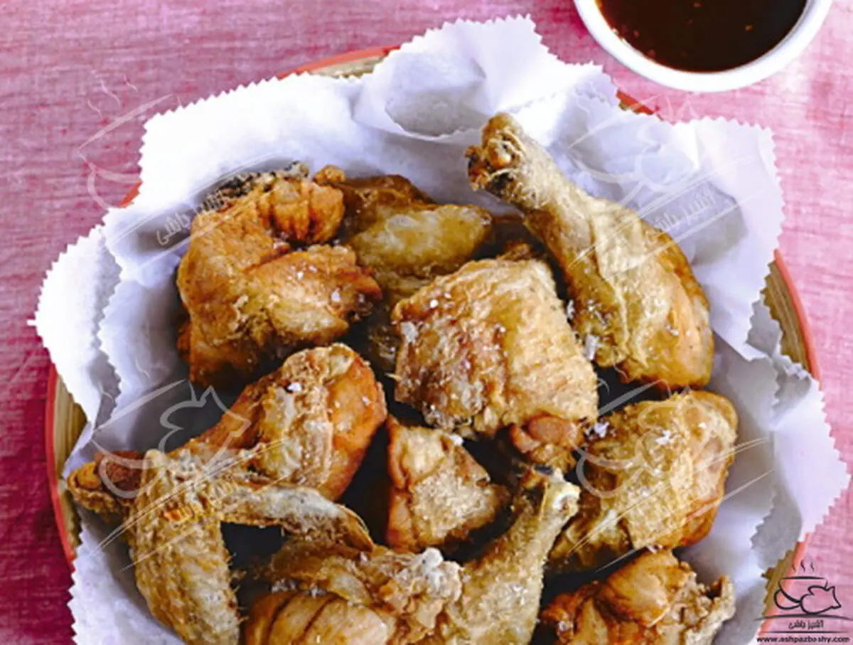 طرز تهیه مرغ کنتاکی سریع