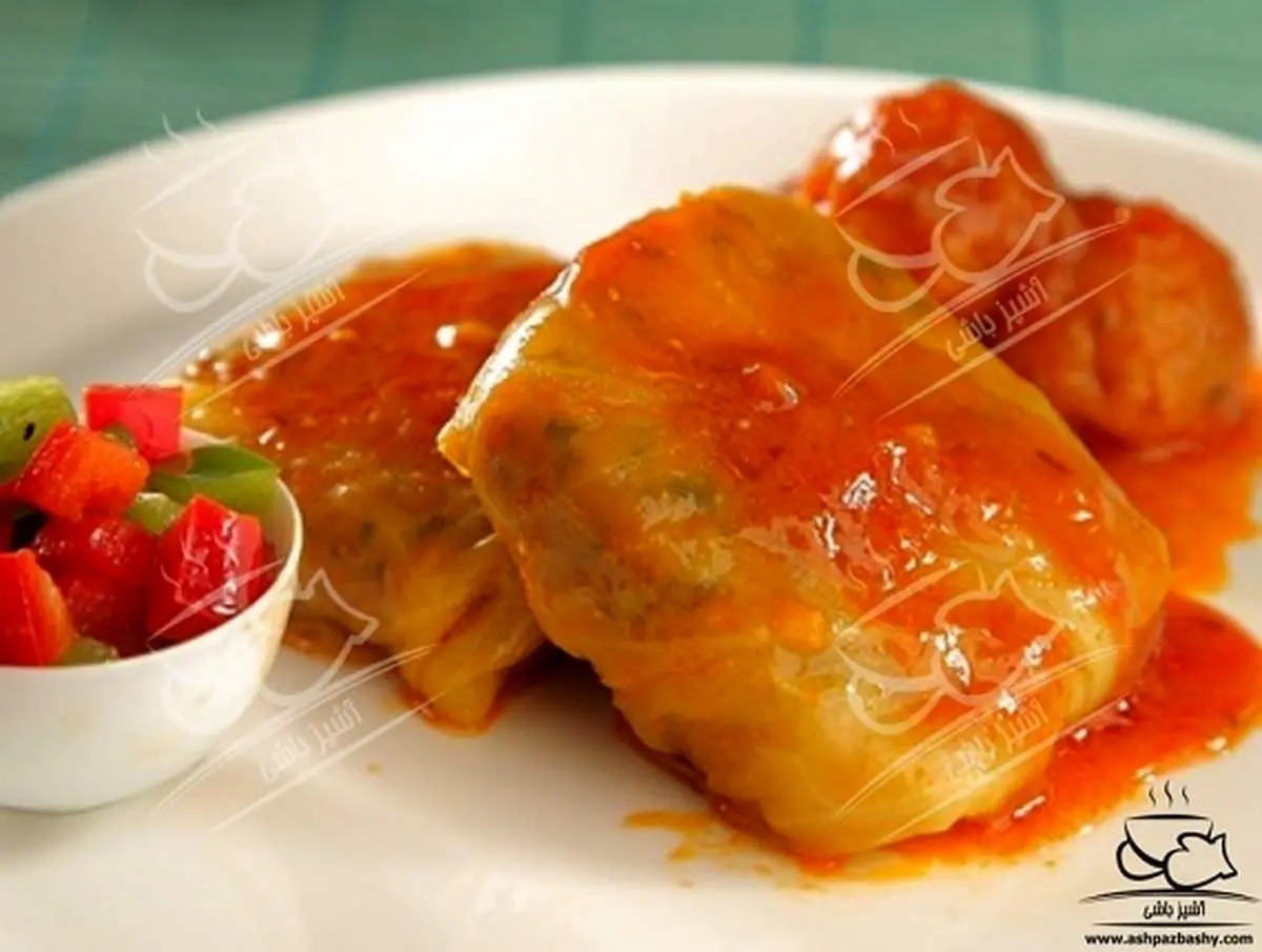 طرز تهیه دلمه کلم برگ