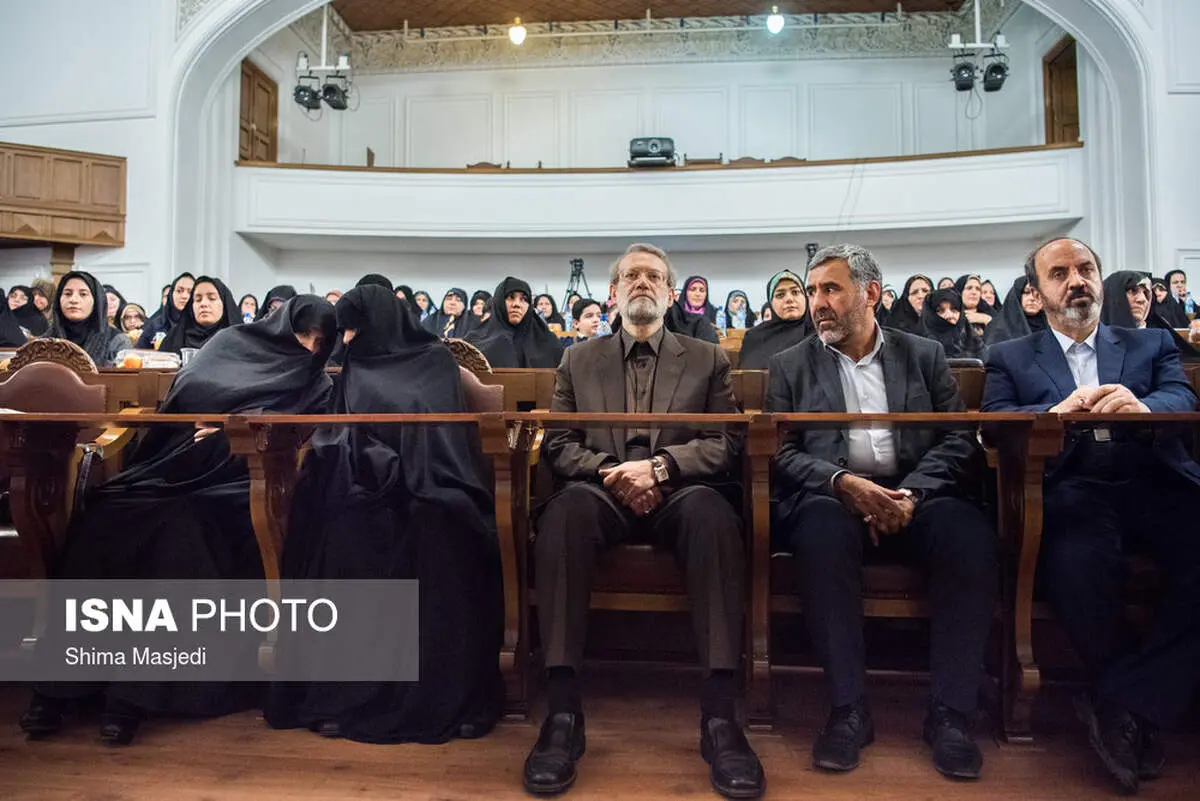 بزرگداشت روز زن با حضور علی لاریجانی
