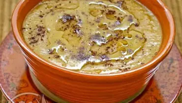 سوپ نخود مدیترانه ای