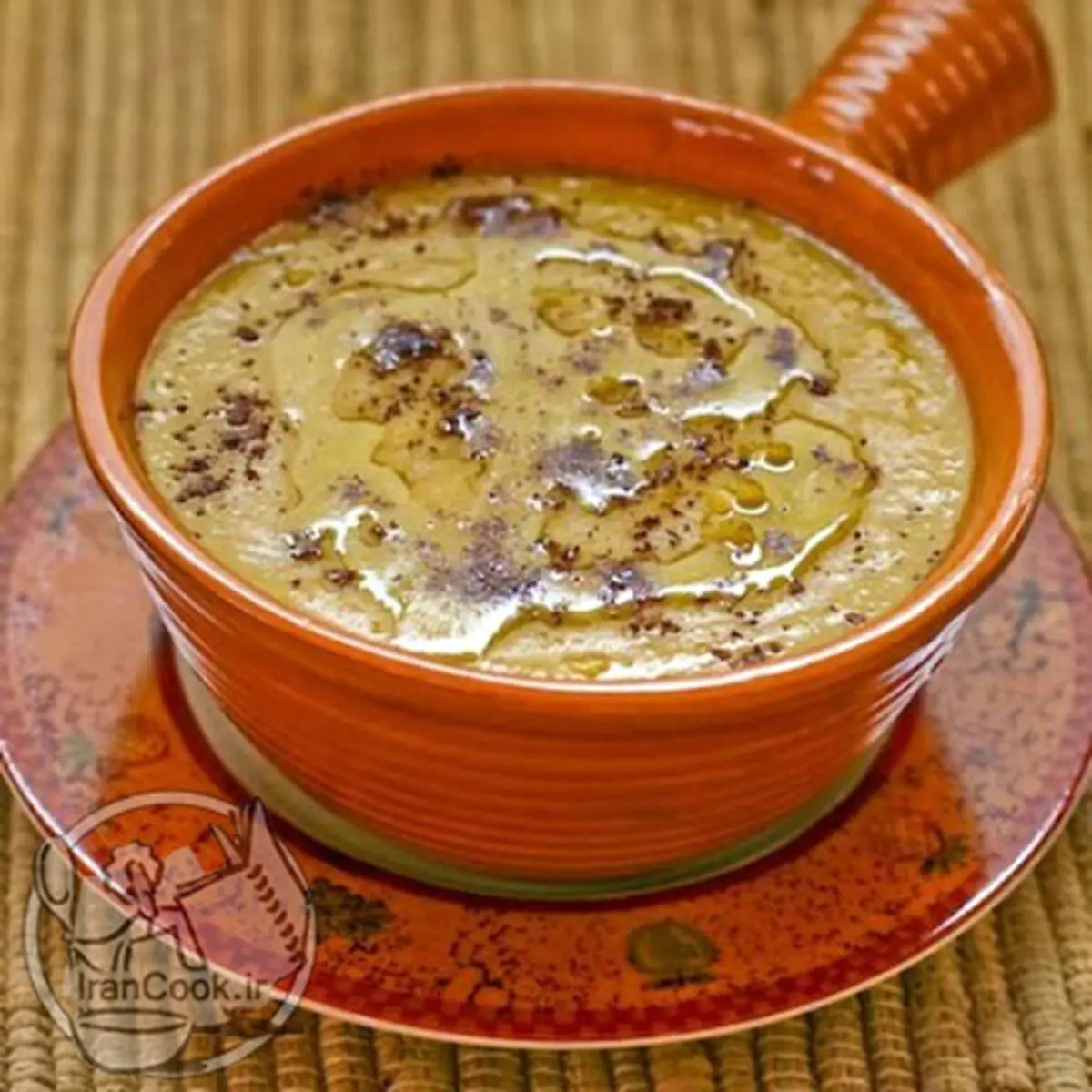 سوپ نخود مدیترانه ای