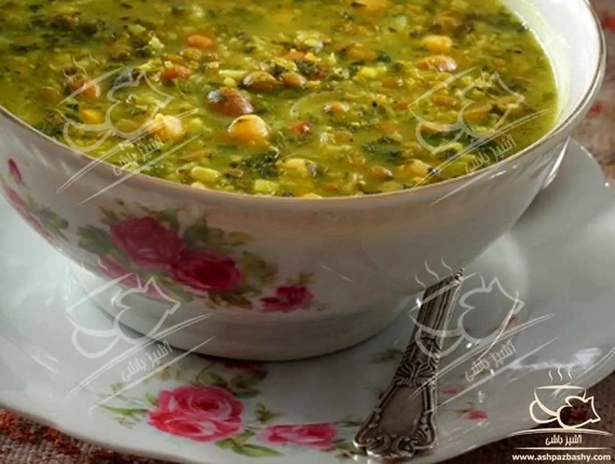 طرز تهیه آش دندونی