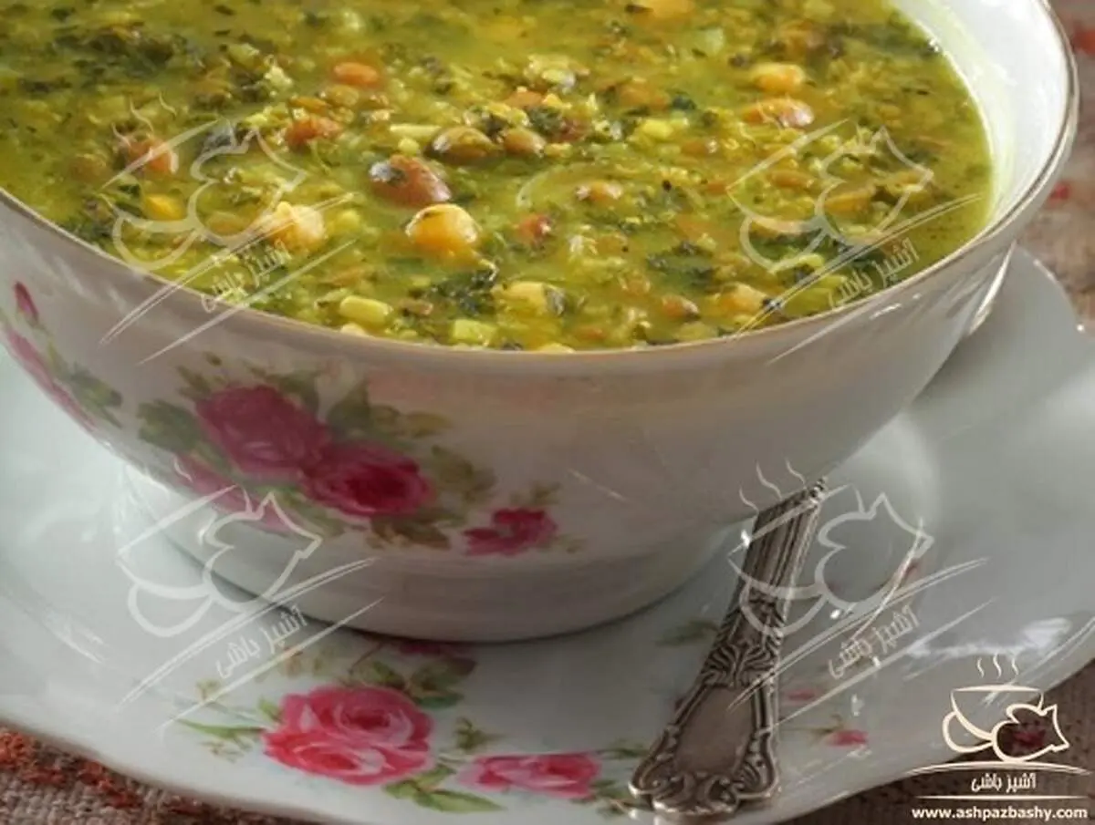 طرز تهیه آش دندونی