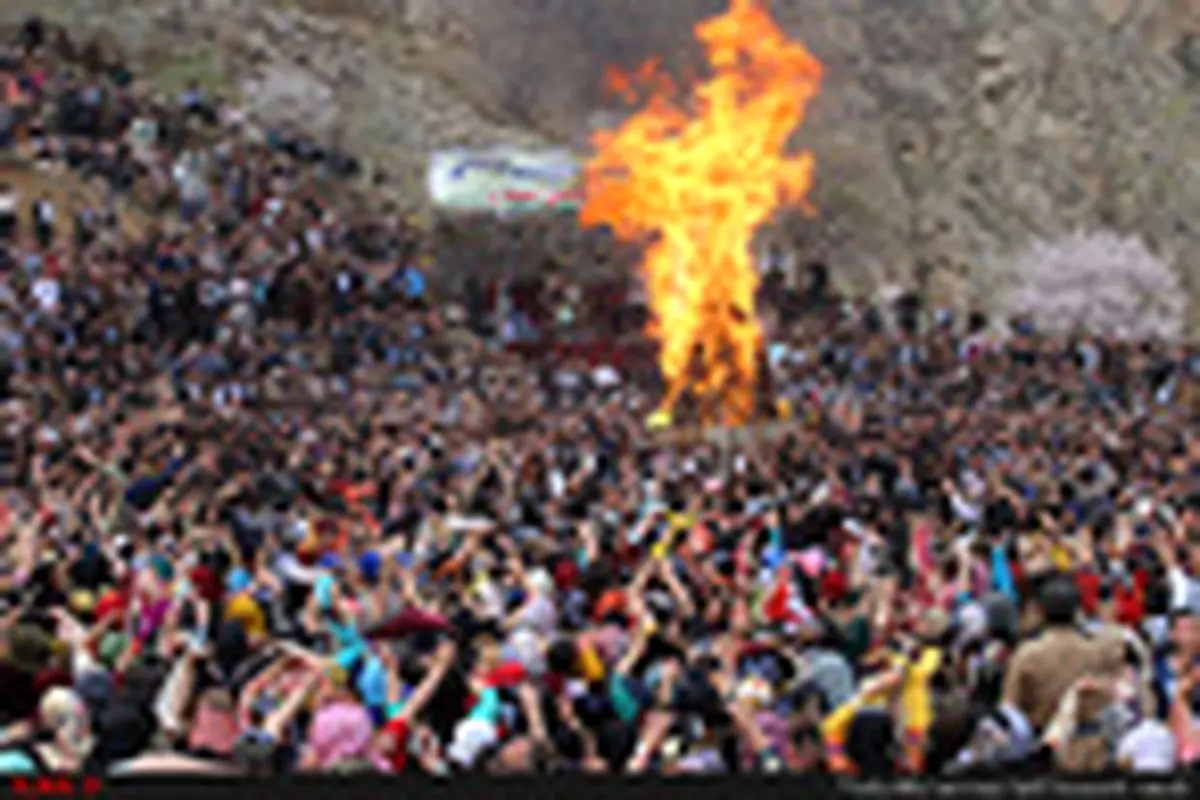 مراسم نوروز روستای "تنگی‌سر" کردستان