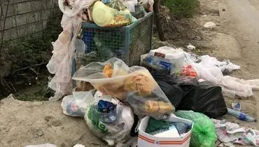 تلنبار شدن زباله‌ها در برخی مناطق آمل