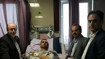 عیادت مدیران استقلال از پادوانی