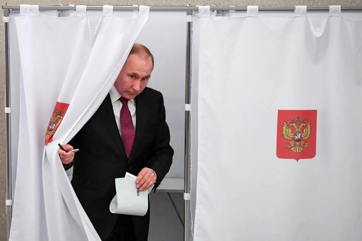 پیشتازی پوتین با اکثریت قاطع در انتخابات ریاست جمهوری