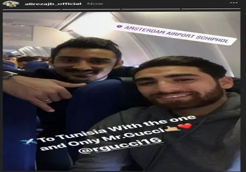 پوستر فیفا برای جام جهانی؛ جهانبخش در کنار مهاجم استقلال