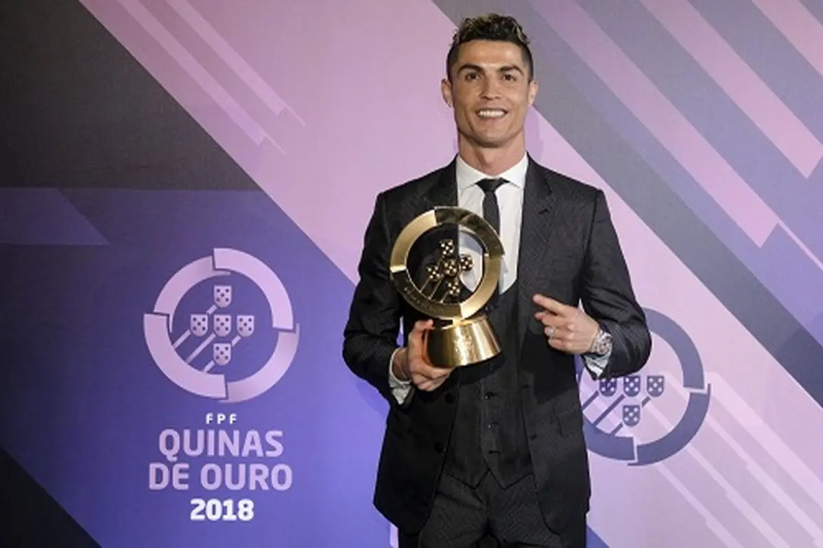 رونالدو بهترین بازیکن سال پرتغال شد