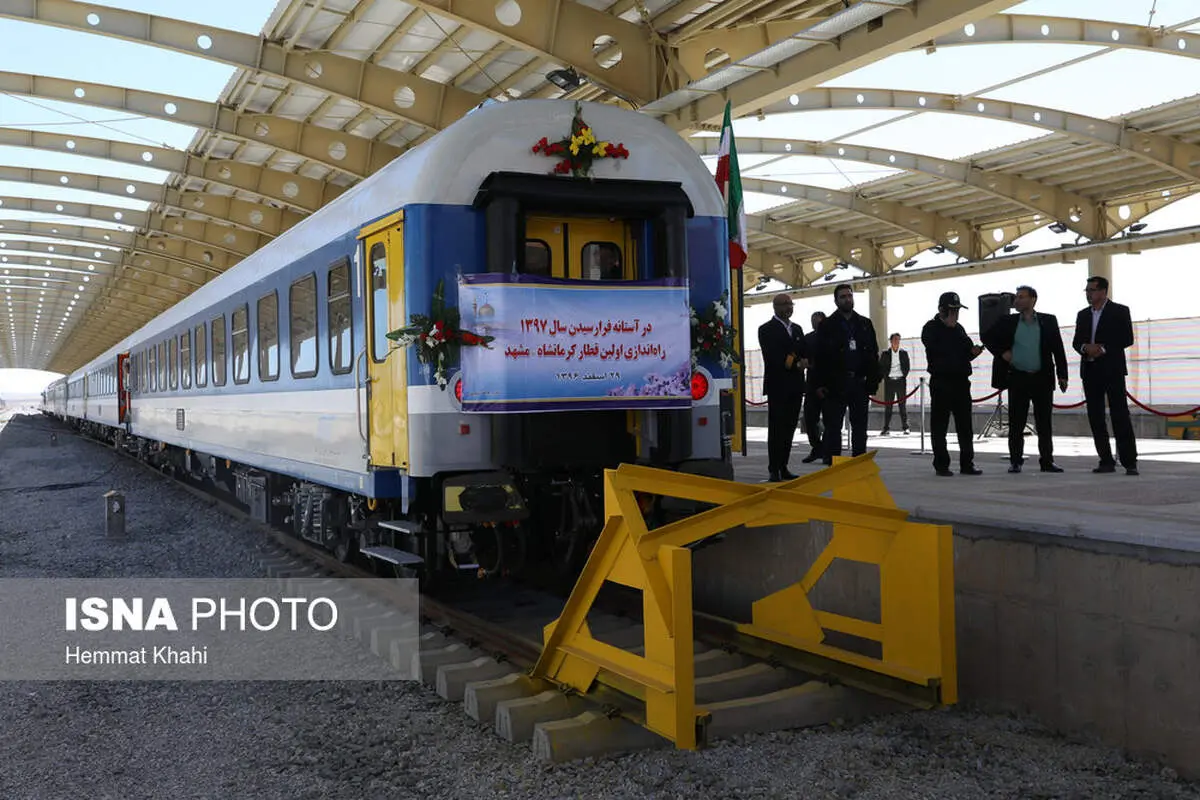 در حاشیه افتتاح راه‌آهن کرمانشاه
