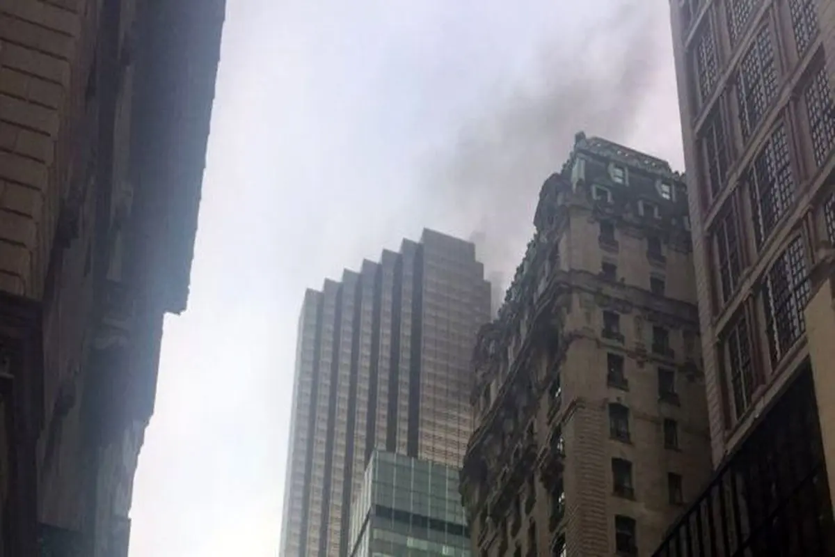آتش‌سوزی در برج ترامپ