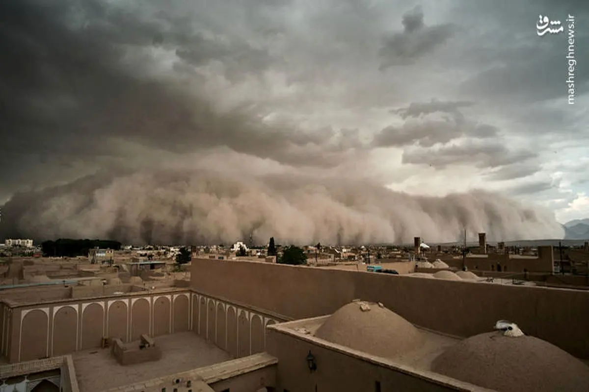عکس دیدنی عکاس رویترز از "طوفان یزد"