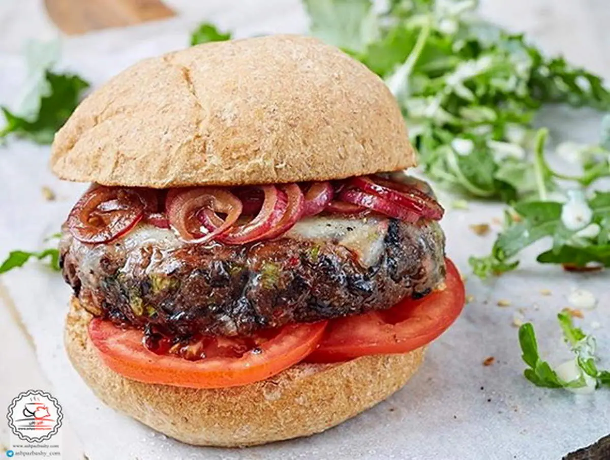 همبرگر لوبیا سیاه، غذایی سرشار از پروتئینه