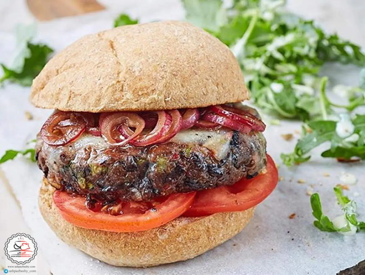 همبرگر لوبیا سیاه، غذایی سرشار از پروتئینه