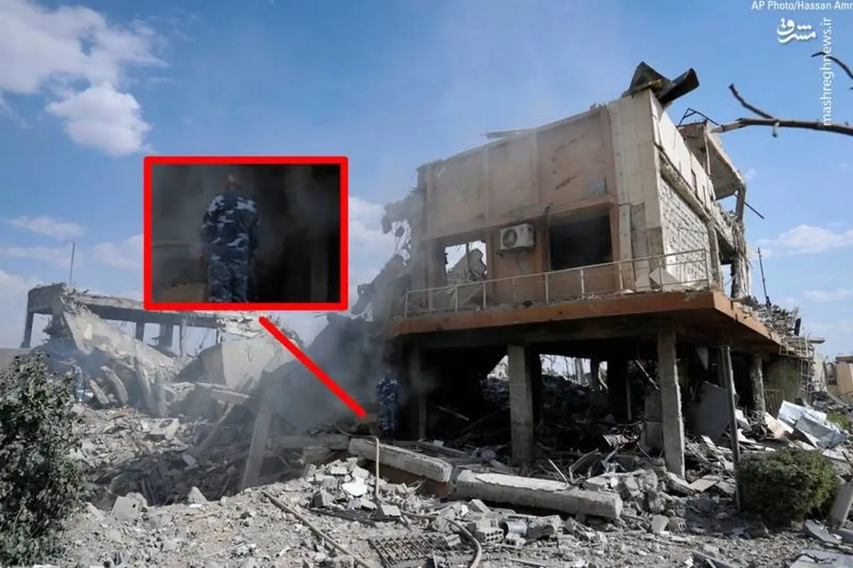 گاف بزرگ آمریکا در حمله به سوریه +عکس