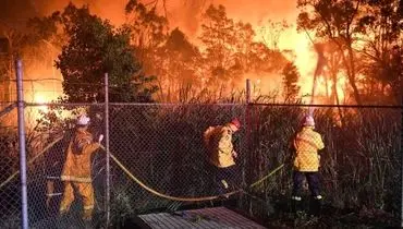 آتش سوزی مهیب در جنوب سیدنی