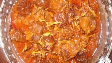 دستور پخت خورش آلو