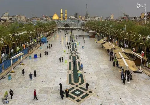 هوای بارانی تهران در شرایط نارنجی