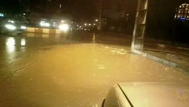 بارش شدید باران در کرمانشاه