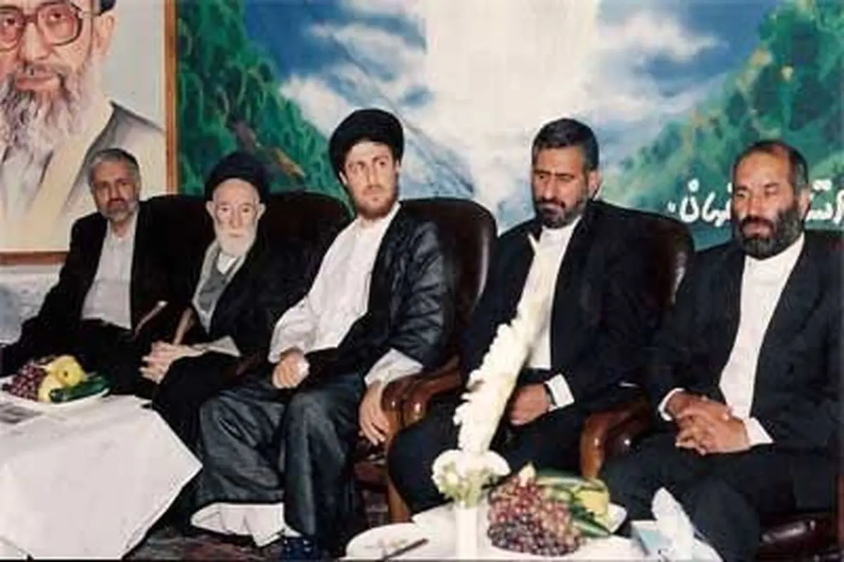 عکس: سید حسن خمینی و  آیت الله پسندیده
