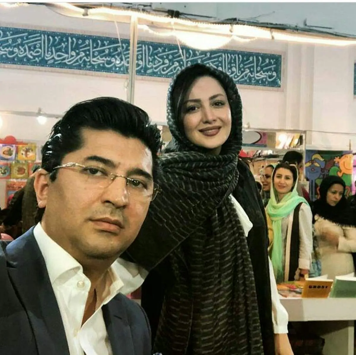 شیلا خداداد و همسرش فرزین سرکارات