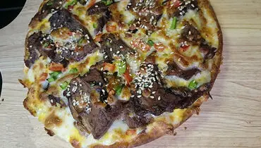 طرز تهیه پیتزا زبان