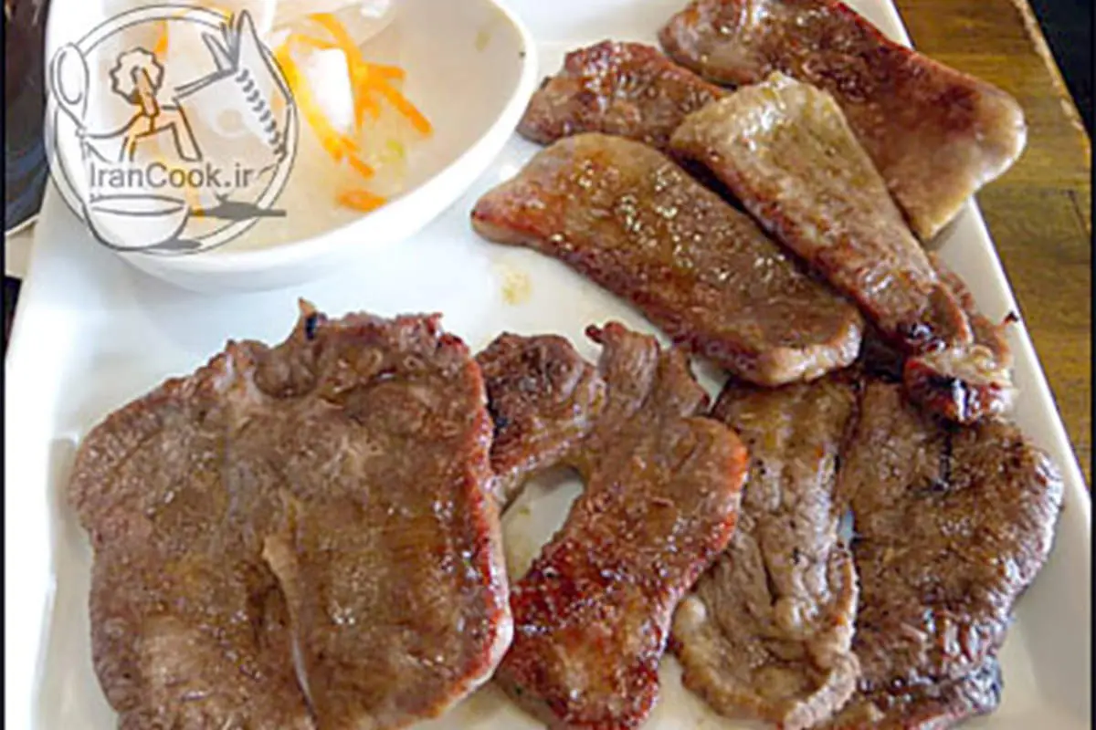 طرز تهیه خوراک زبان