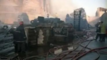 آتش سوزی میدان شوش در ۱۵ سال پیش