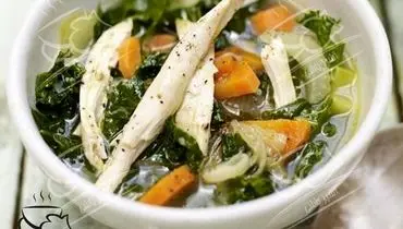 سوپ مرغ و سبزیجات، پیش غذای آسان و انرژی زا