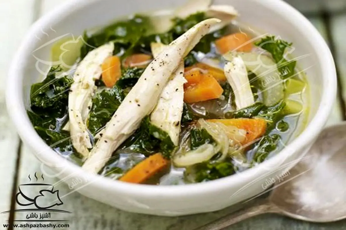 سوپ مرغ و سبزیجات، پیش غذای آسان و انرژی زا