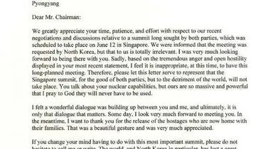 ترامپ دیدارش با رهبر کره شمالی را لغو کرد