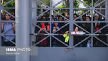 مراسم بدرقه تیم ملی فوتبال ایران