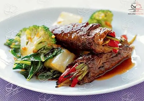طرز تهیه سبزیجات کبابی خوشمزه و فوری