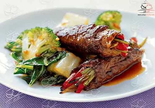 طرز تهیه سبزیجات کبابی خوشمزه و فوری