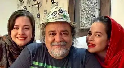 قانون متفاوت شریفی‌نیا برای دخترانش خبرساز شد+ فیلم