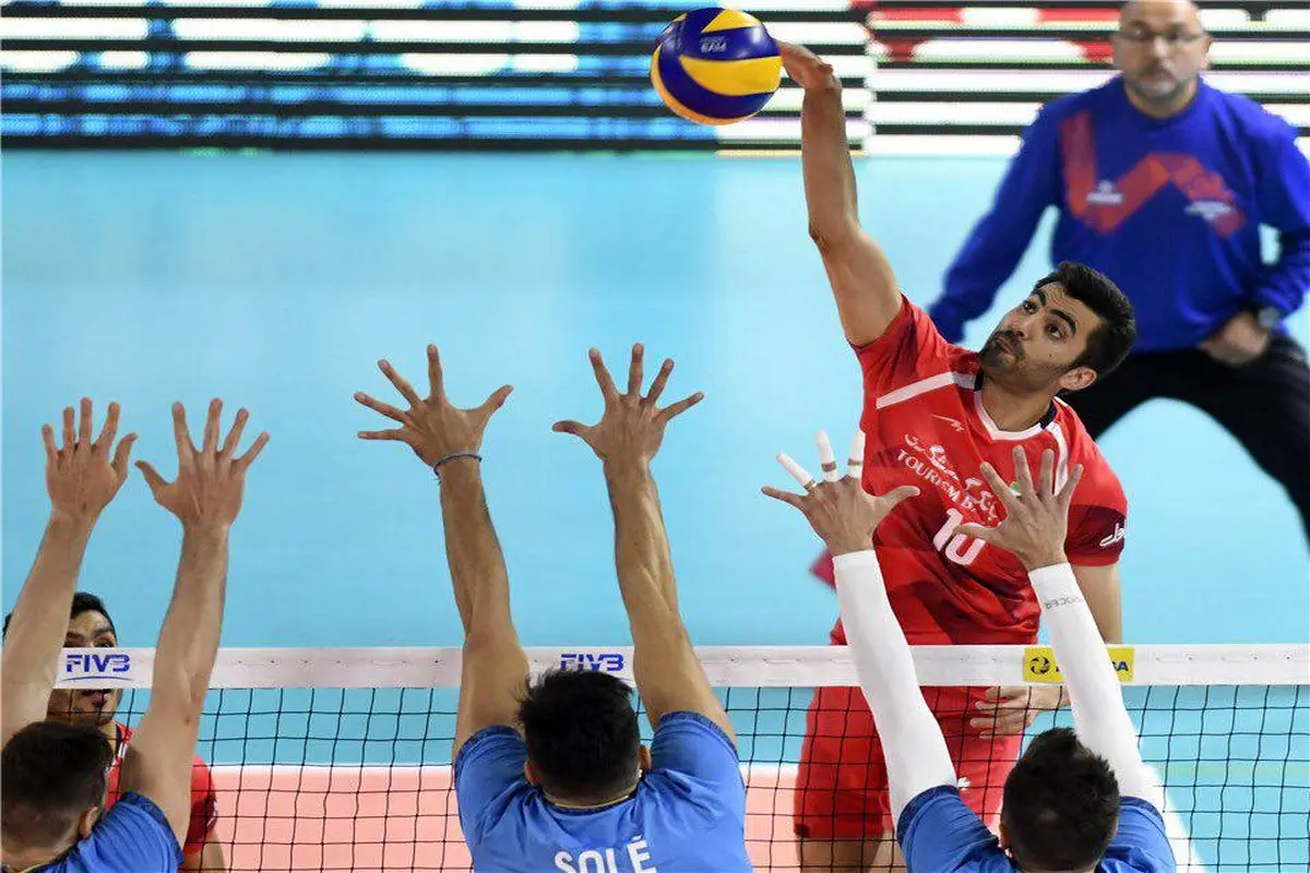 پیروزی والیبالیستهای ایران برابر تیم ولاسکو