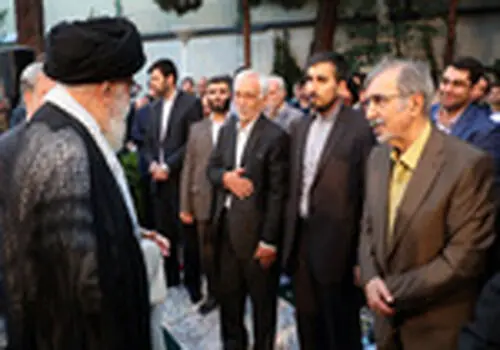 دیدار فرماندهان نیروی هوایی ارتش با رهبر انقلاب