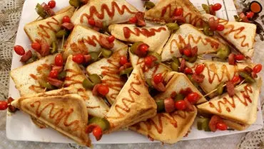 برای بچه‌ها اسنک پیتزا درست کنید