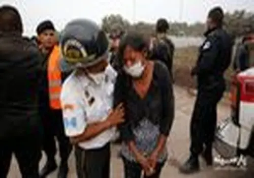 اتفاقات باورنکردنی هنگام وقوع یک آتشفشان در گواتمالا+ فیلم