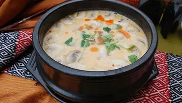 طرز تهیه سوپ قارچ خامه ای