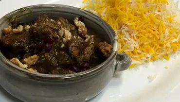 فسنجان با میگو، به جای گوشت قلقلی و مرغ!