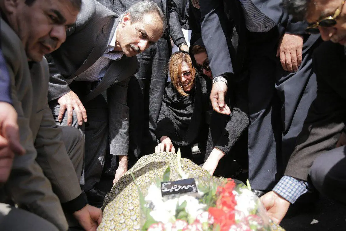 تشییع پیکر ناصر مردوخی، پیشکسوت عرصه رسانه