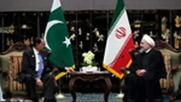 ورود روحانی به چین و دیدار با نخست وزیر پاکستان