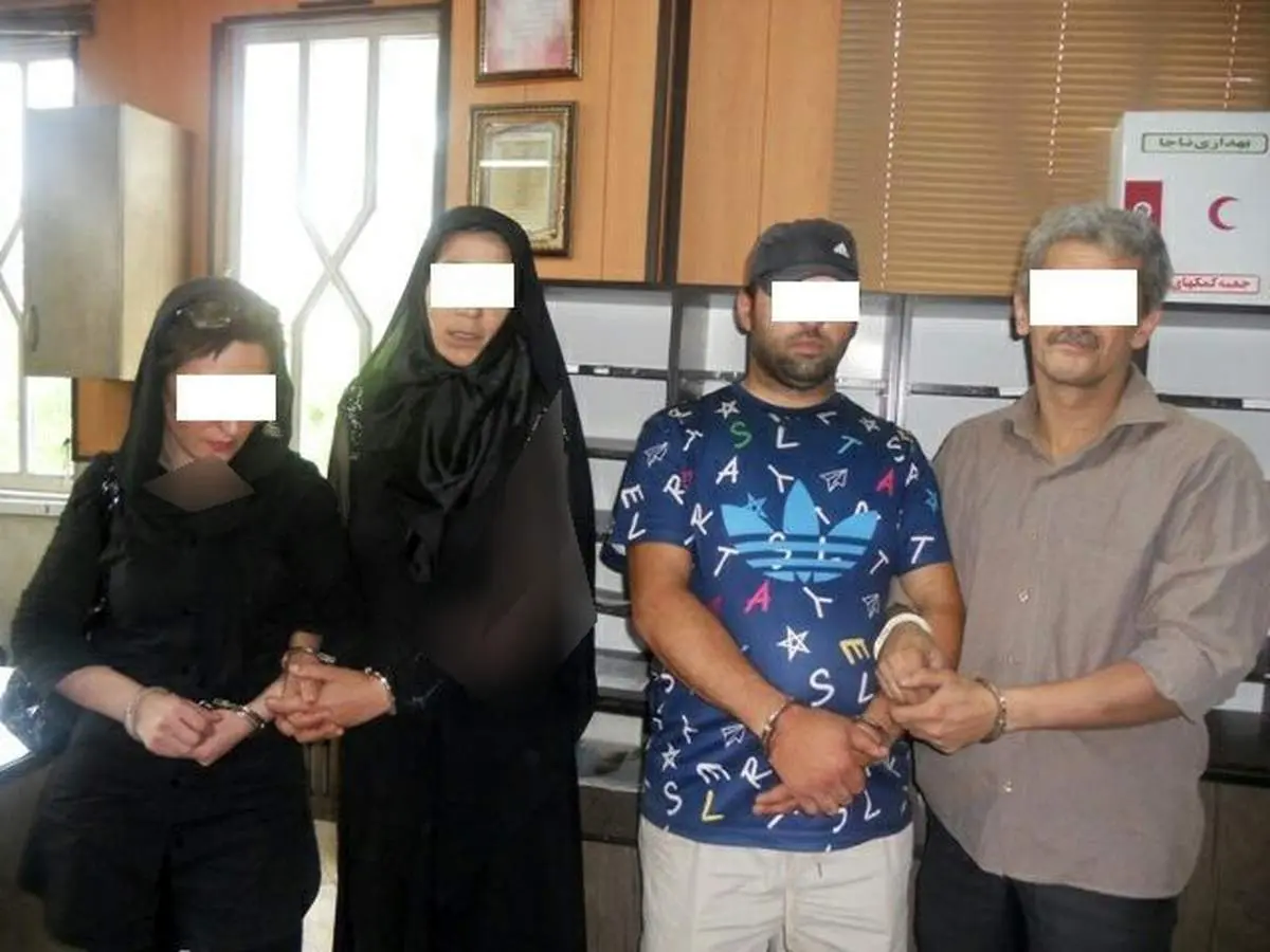 متلاشی شدن باند ۴ نفره سرقت در تهران +عکس