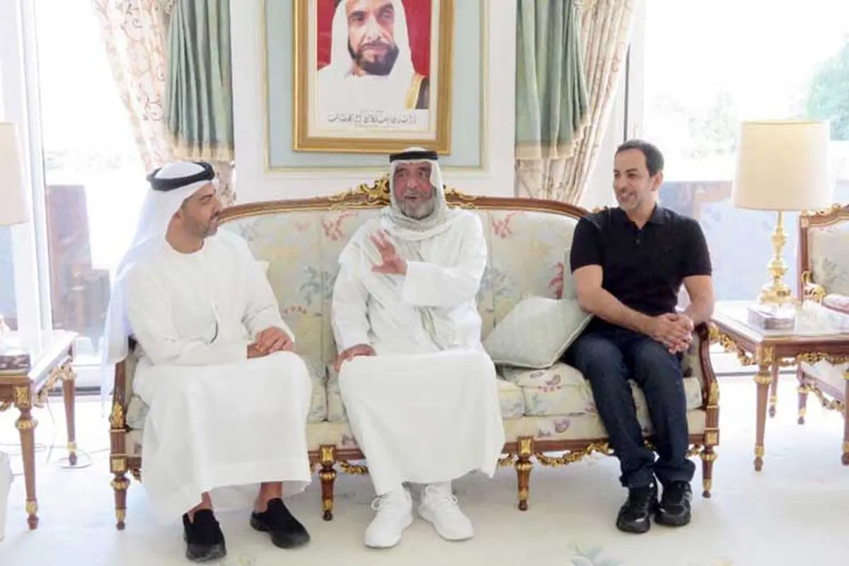 اولین ظهور علنی رئیس بیمار امارات پس از ۵ ماه