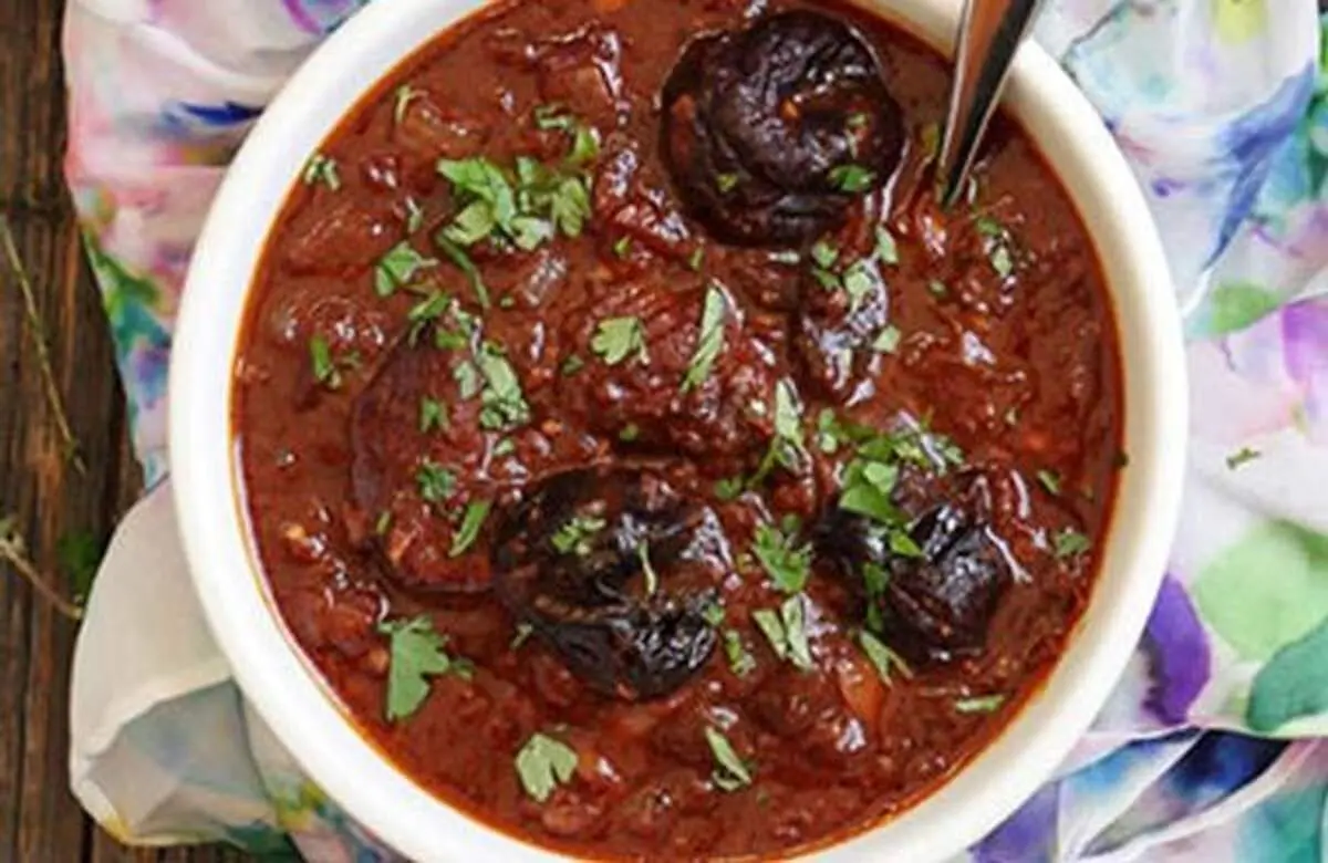 طرز تهیه خورش آلو مسما با گوشت