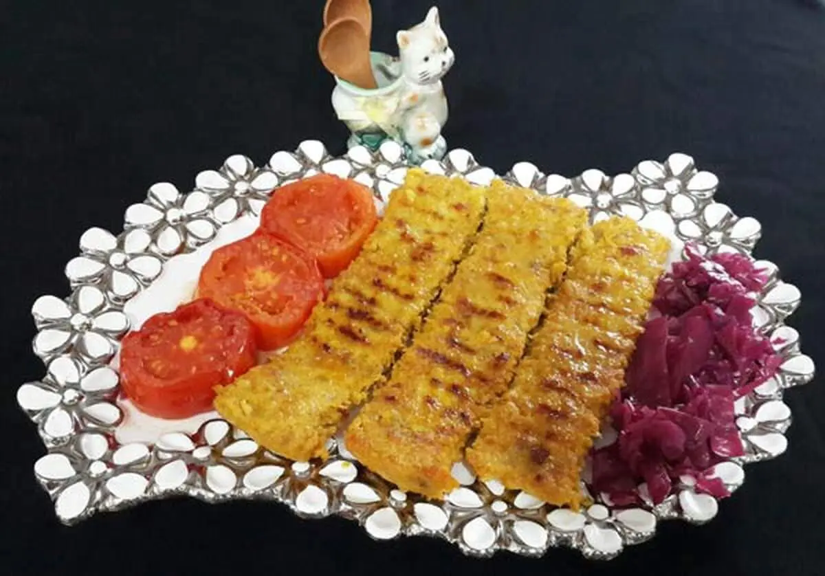 طرز تهیه کباب کوبیده تابه‌ای مرغ
