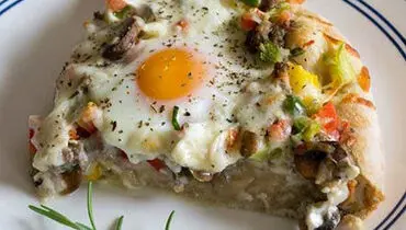 پیتزایی عجیب و به یادماندنی؛ صبحانه عالی